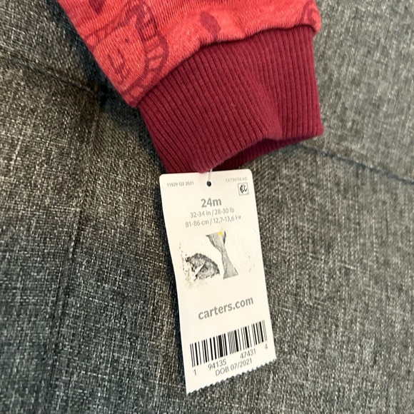 🆕Carter’s Infant Boy Jumpsuit Size 24 months NEW - Picture 3 of 3